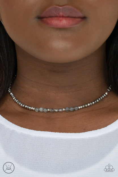 Space Odyssey - silver - Paparazzi necklace