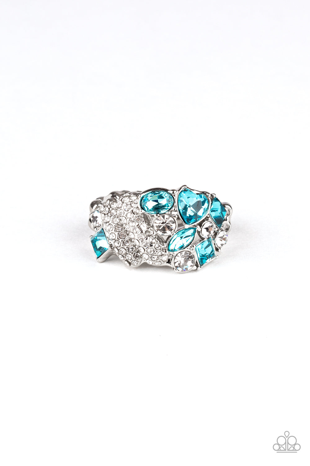 Sparkle Bust - blue - Paparazzi ring