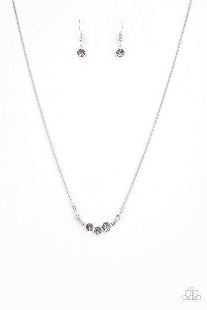 Sparkling Stargazer - silver - Paparazzi necklace