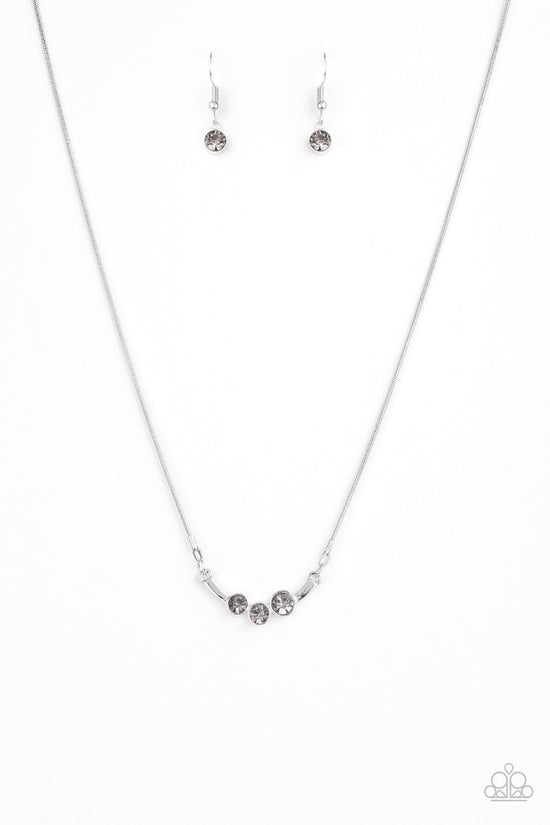 Sparkling Stargazer - silver - Paparazzi necklace – JewelryBlingThing
