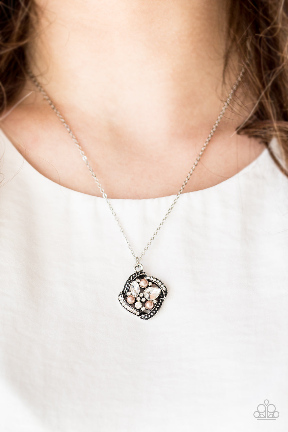 Speaking of Timeless - brown - Paparazzi necklace