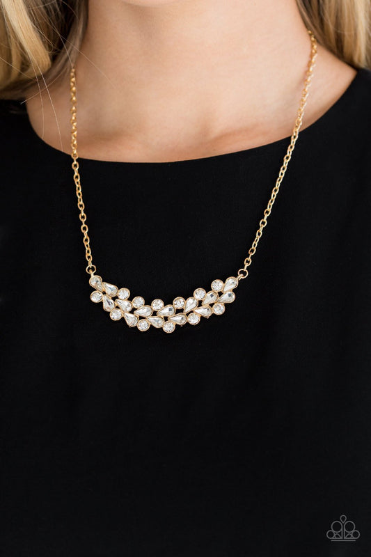 Special Treatment-gold-Paparazzi necklace