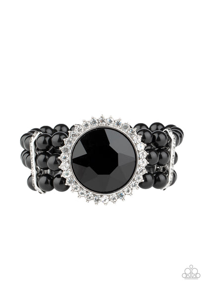 Speechless Sparkle - black - Paparazzi bracelet