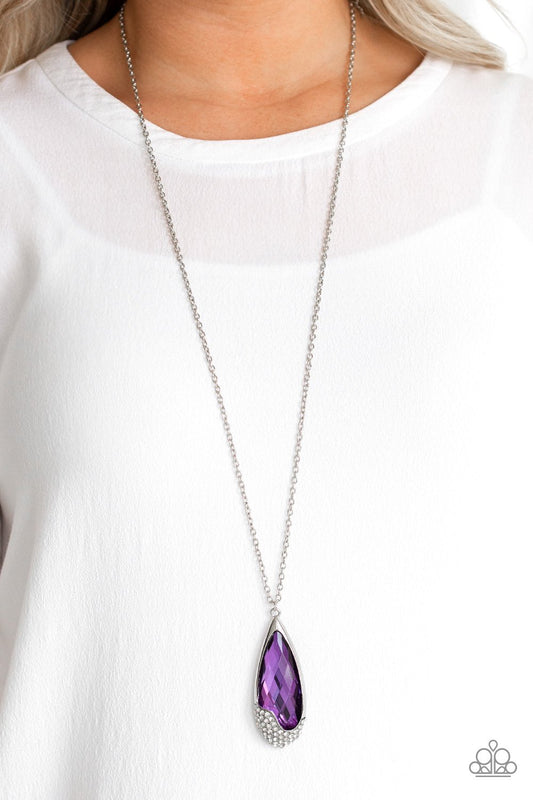 Spellbound-purple-Paparazzi necklace
