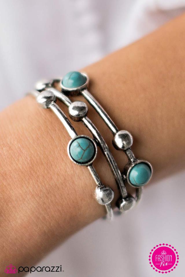 Spirit Quest - blue - Paparazzi bracelet