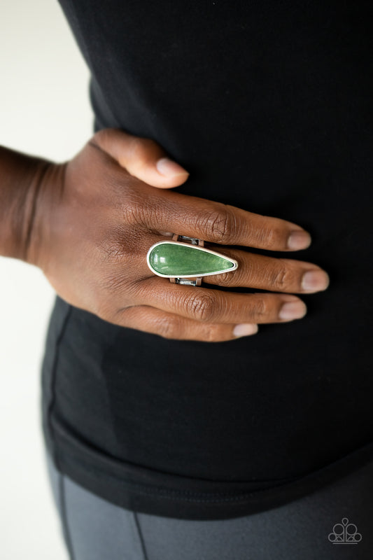 Spiritual Awakening - green - Paparazzi ring