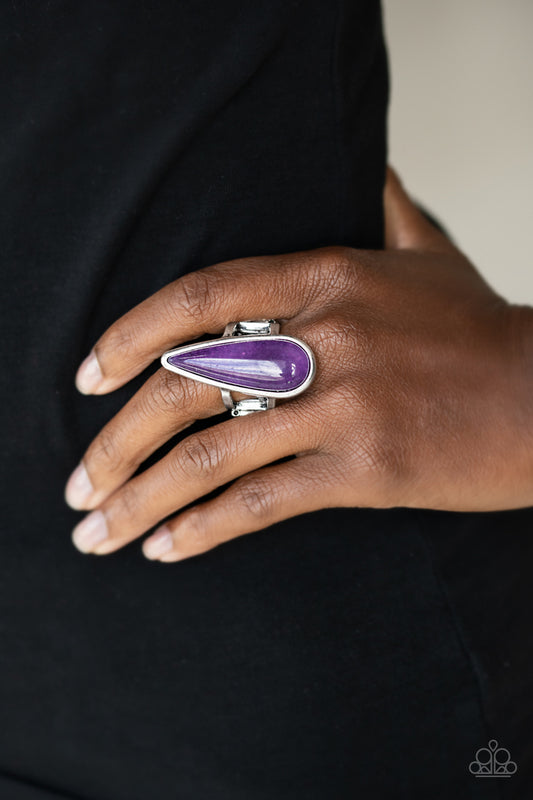 Spiritual Awakening - purple - Paparazzi ring