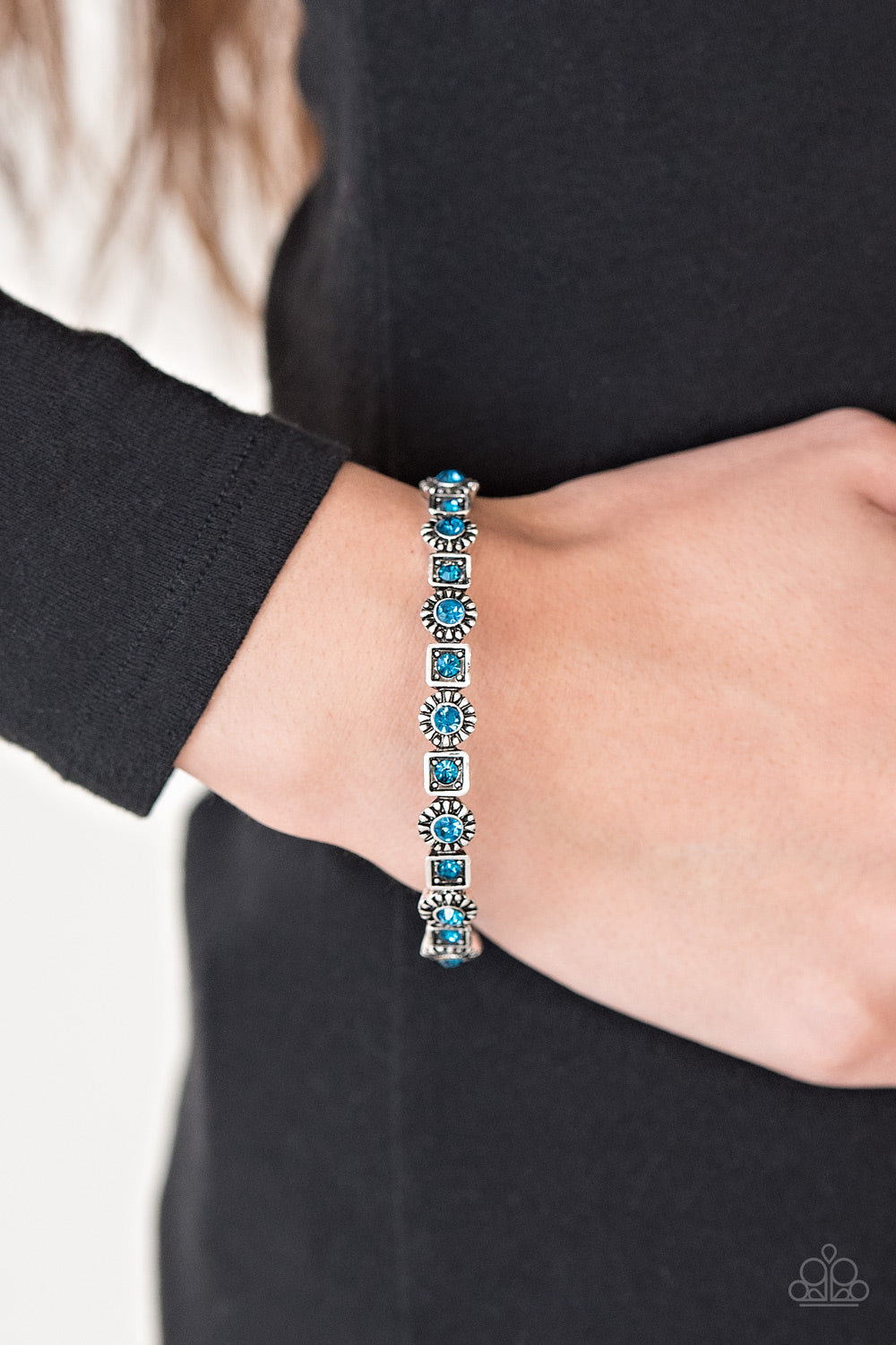 Spring Inspiration - blue - Paparazzi bracelet