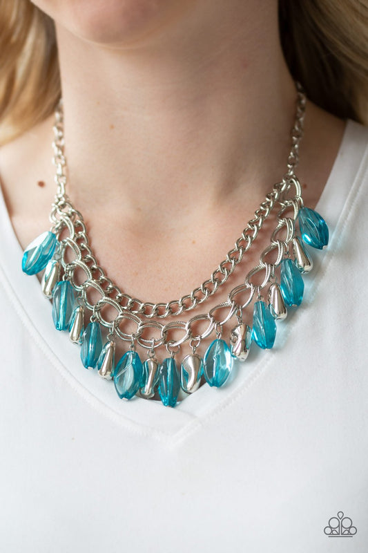 Spring Daydream - blue - Paparazzi necklace