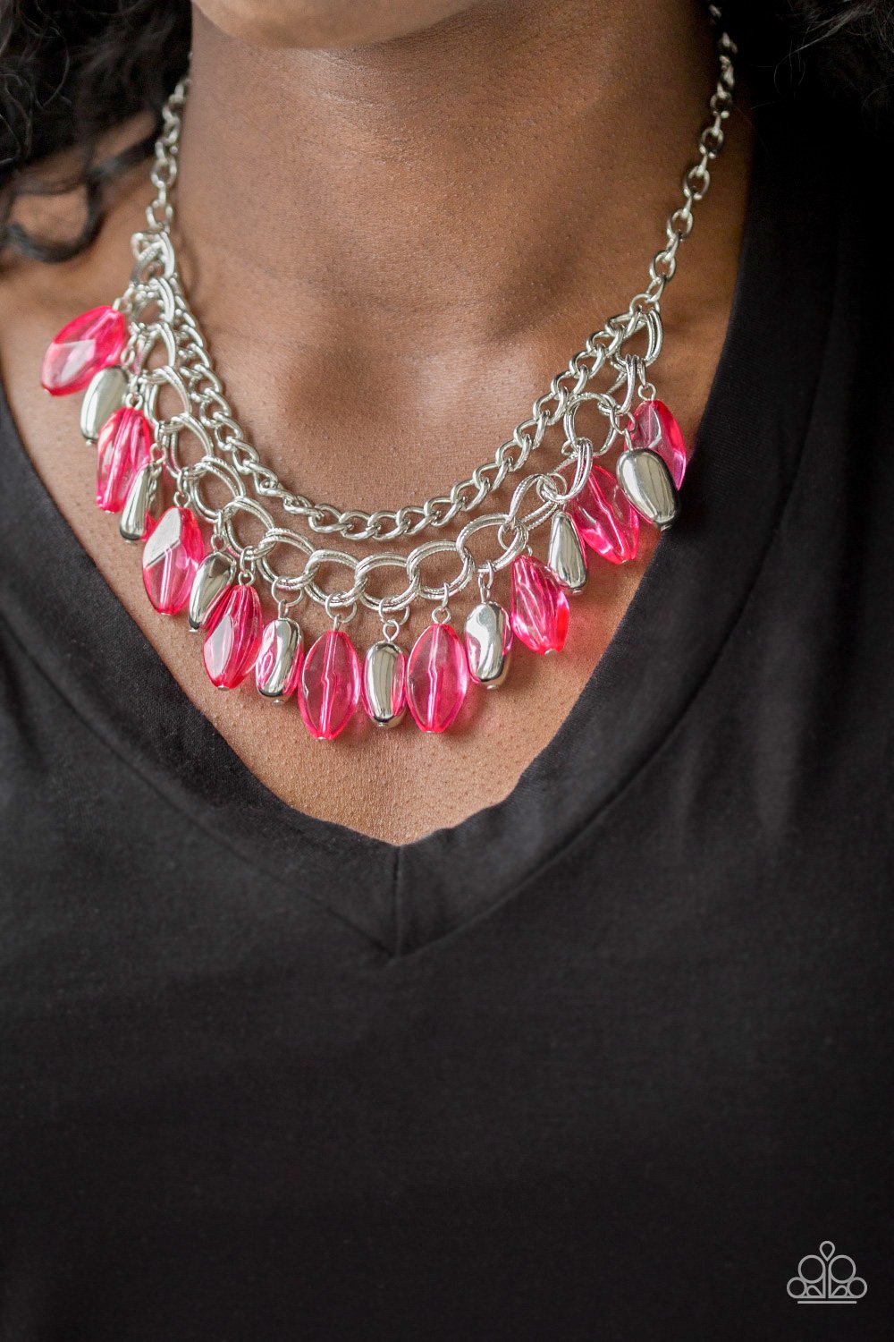 Spring Daydream - pink - Paparazzi necklace