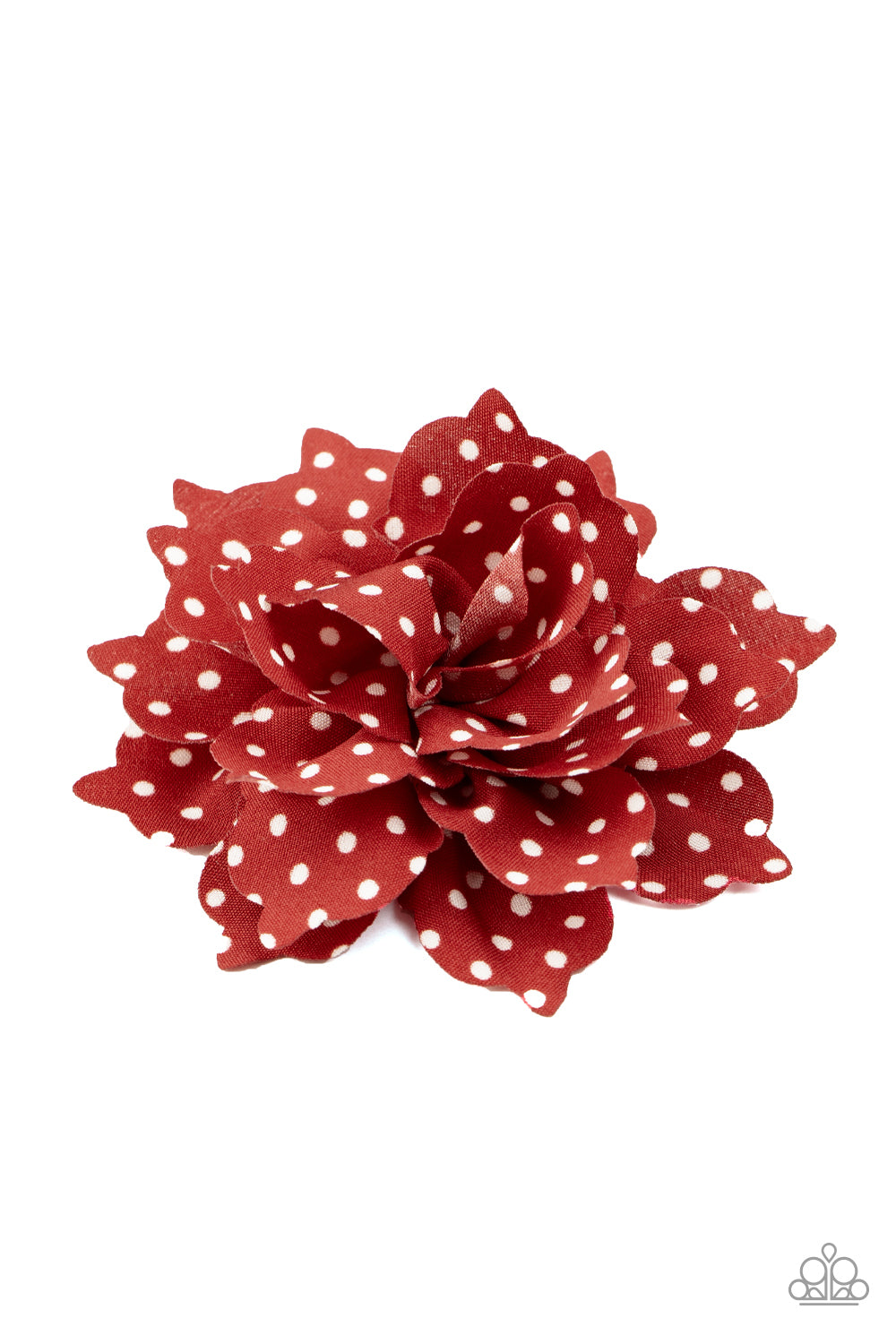 Springtime Social - red - Paparazzi hair clip