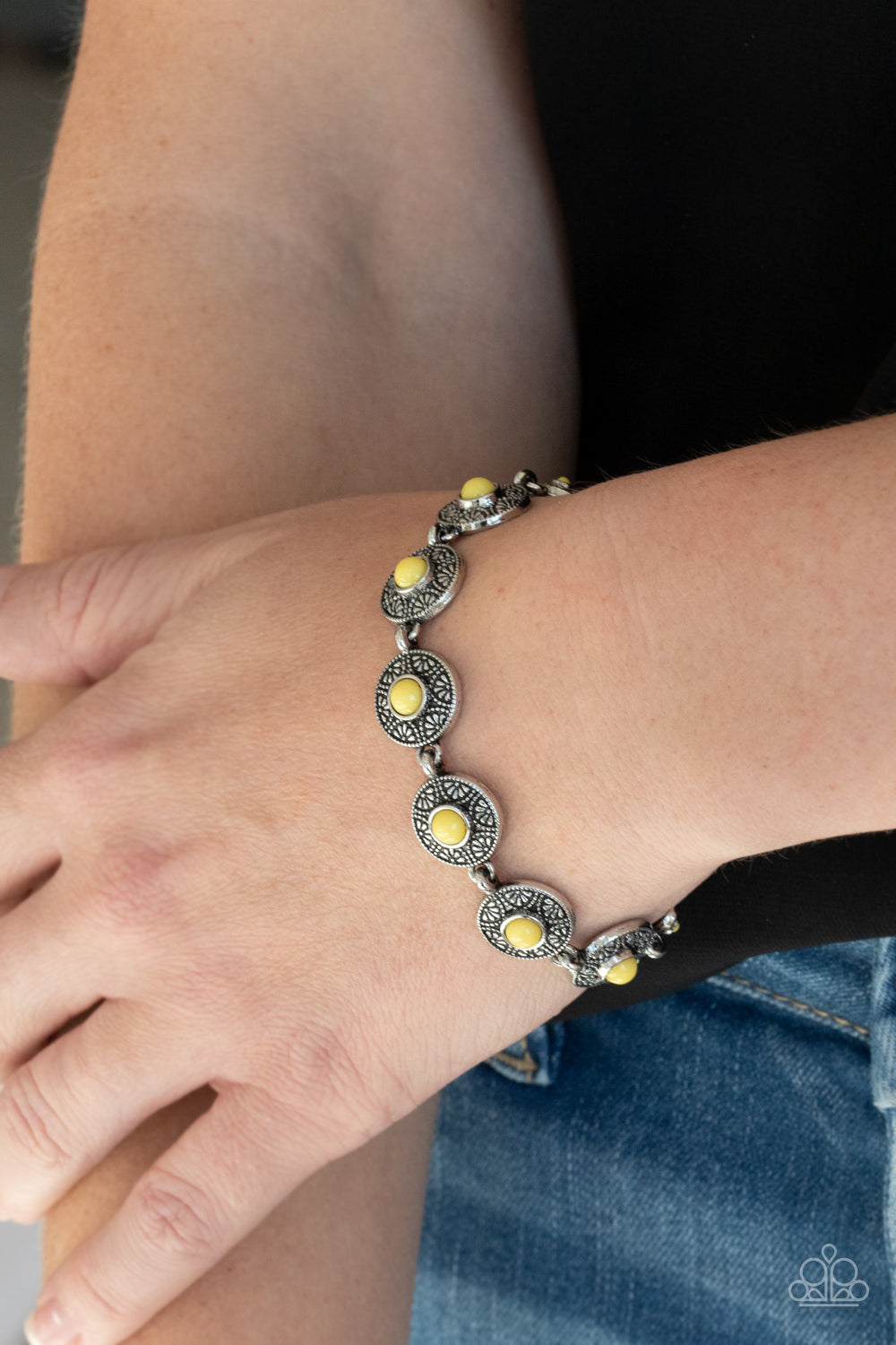 Springtime Special - yellow - Paparazzi bracelet