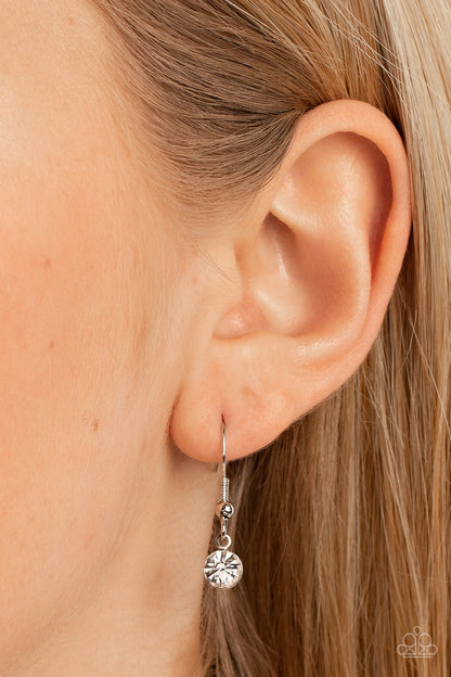 Spun Sparkle - white - Paparazzi necklace