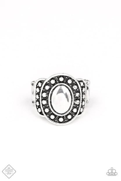 Stacked Stunner - silver - Paparazzi ring