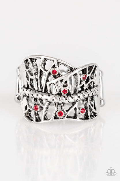 Stage Struck - red - Paparazzi ring