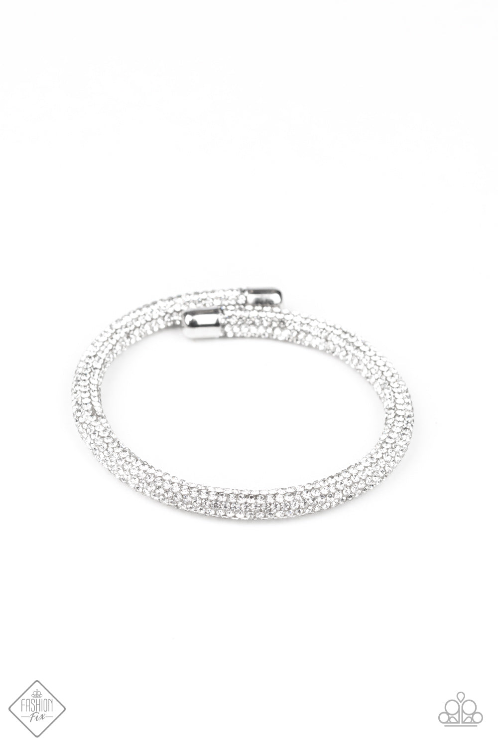 Stageworthy - white - Paparazzi bracelet