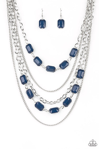 Standout Strands - blue - Paparazzi necklace