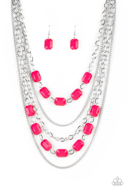 Standout Strands - pink - Paparazzi necklace