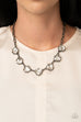 Star quality sparkle black necklace Clearance