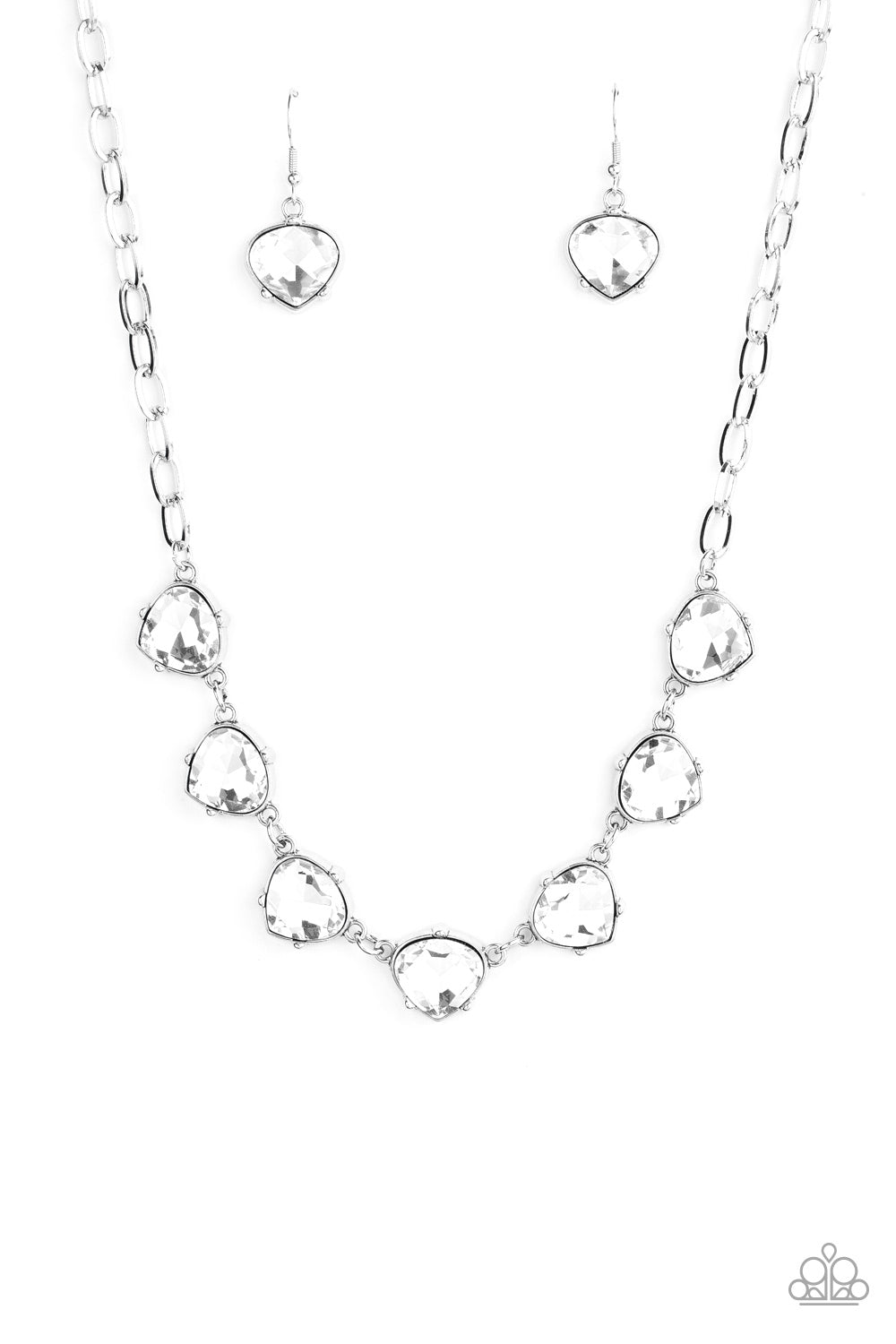 Star Quality Sparkle - white - Paparazzi necklace