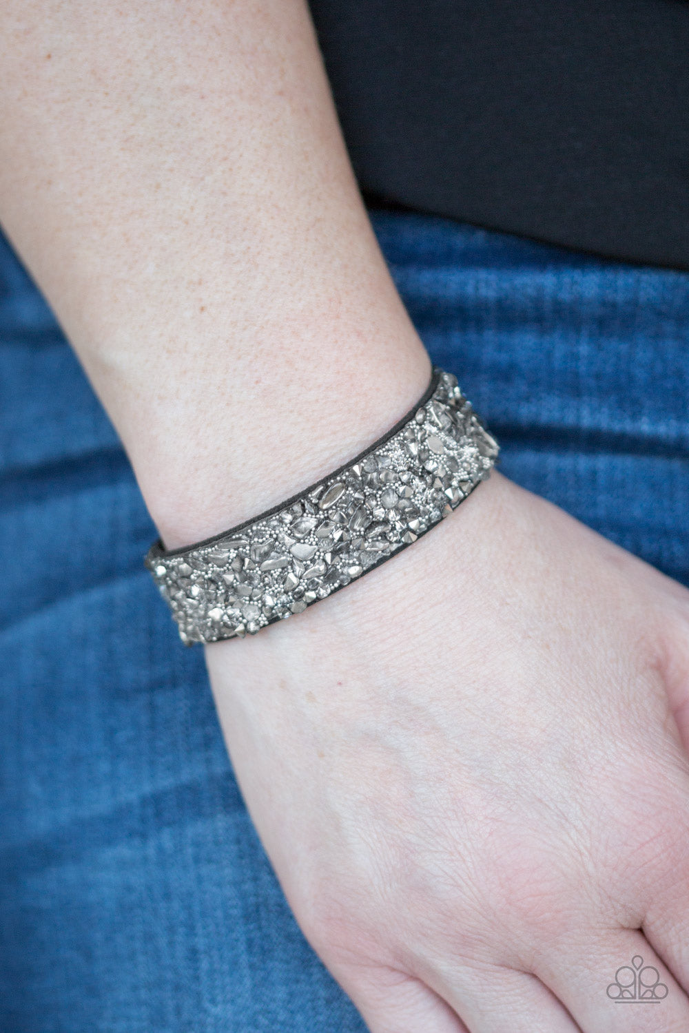Stardust Sparkle - silver - Paparazzi bracelet