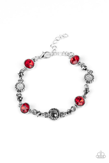 Stargazing Sparkle - red - Paparazzi bracelet