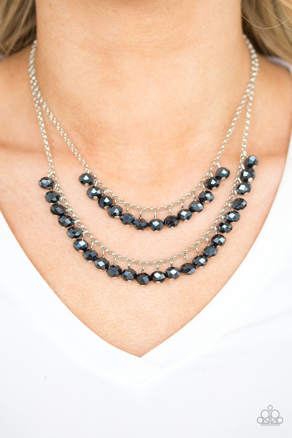Starlight Sailing - blue - Paparazzi necklace