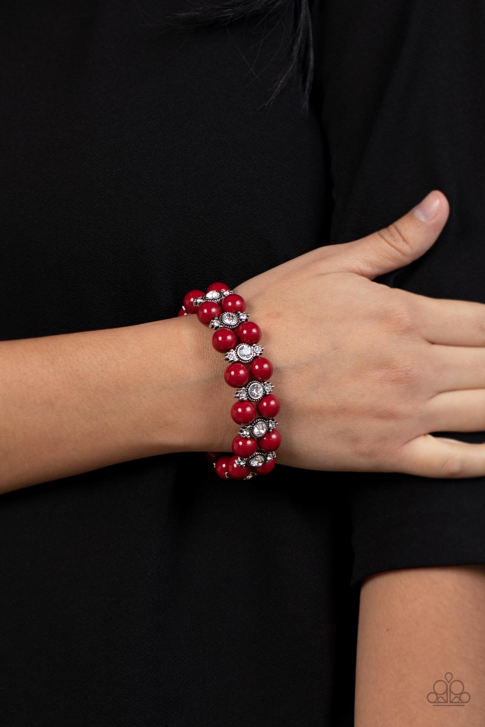 Starlight Reflection - red - Paparazzi bracelet