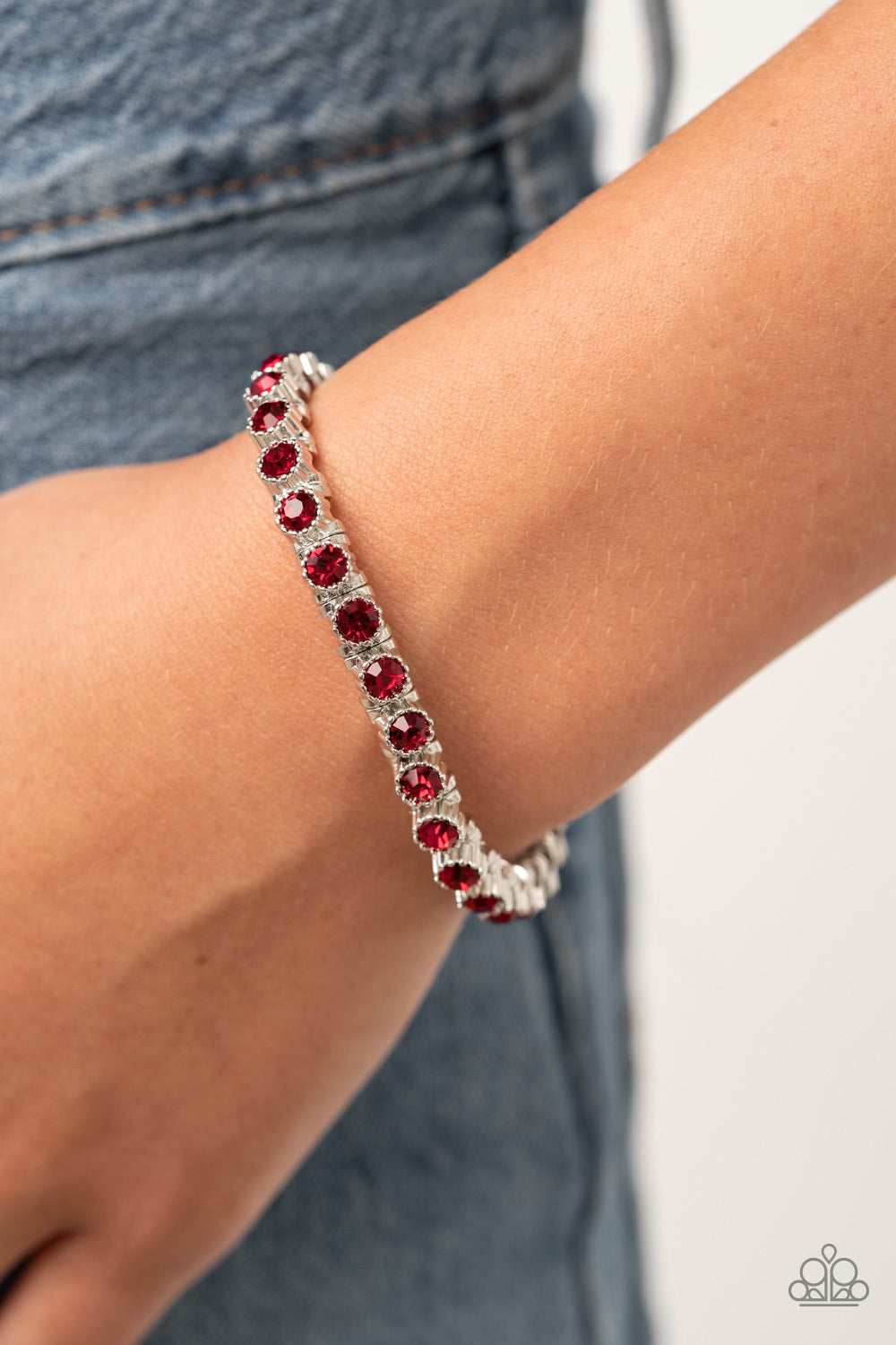 Starry Social - red - Paparazzi bracelet