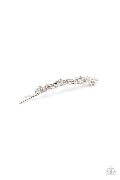 Starry Sprinkles - white - Paparazzi hair clip