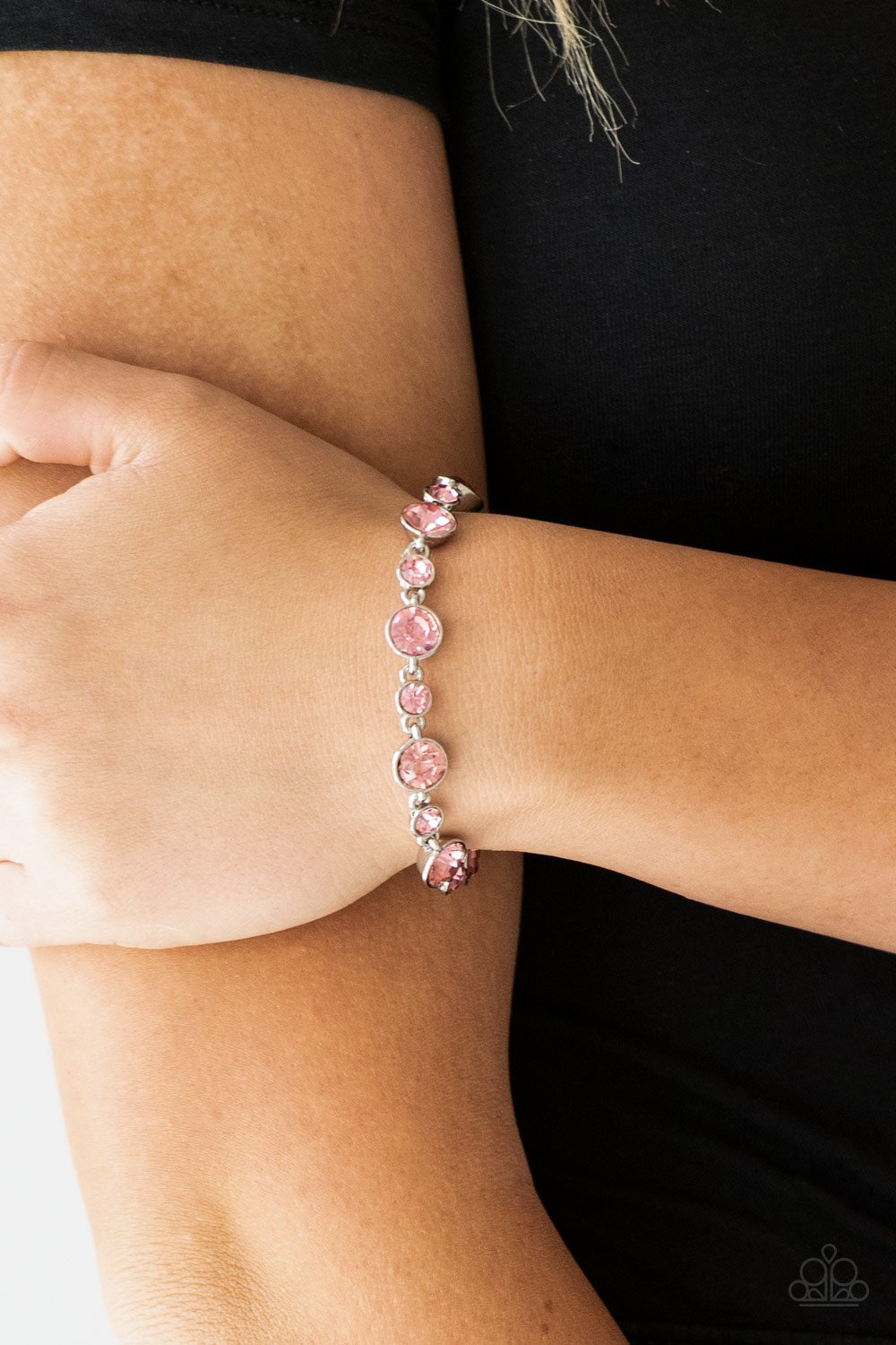Starstruck Sparkle-pink-Paparazzi bracelet