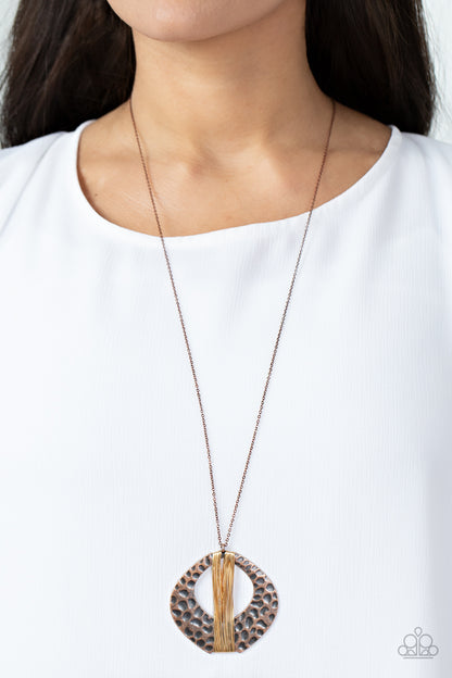 State of the ARTISAN - copper - Paparazzi necklace