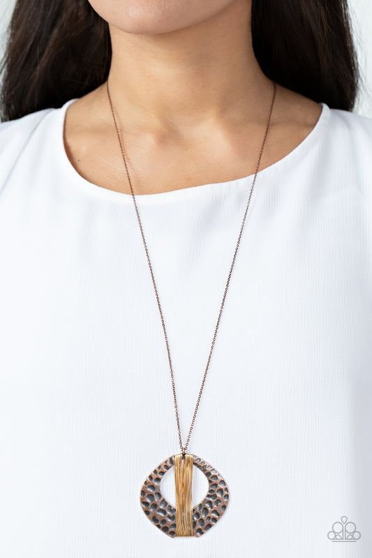 State of the ARTISAN - copper - Paparazzi necklace