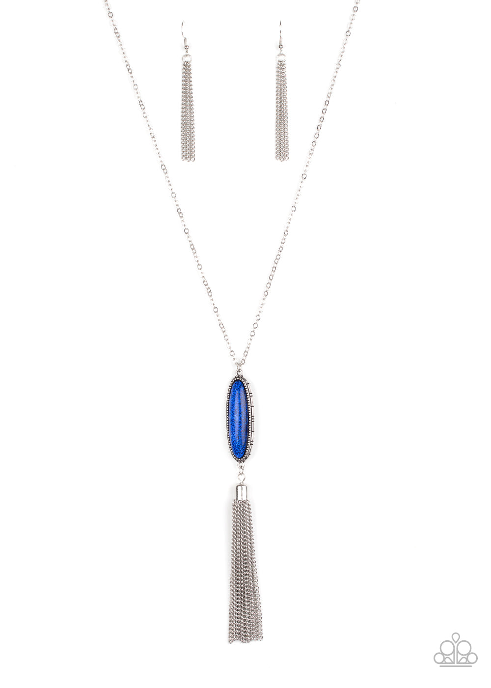 Stay Cool - blue - Paparazzi necklace