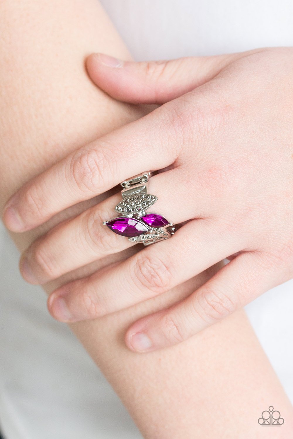 Stay Sassy - pink - Paparazzi ring
