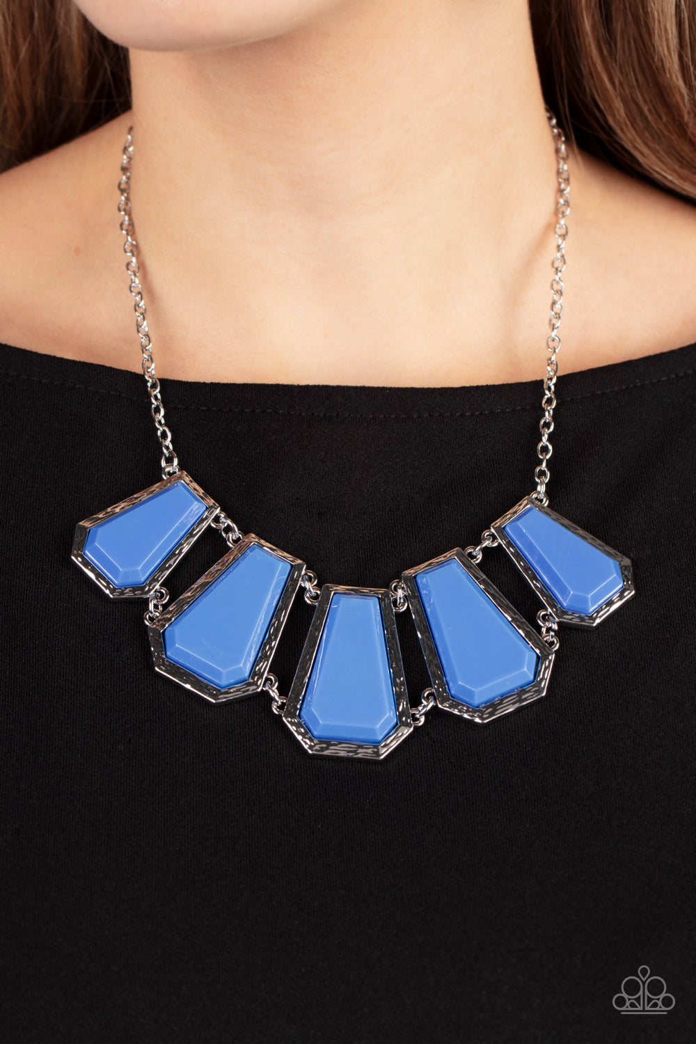 Stellar Heiress - blue - Paparazzi necklace