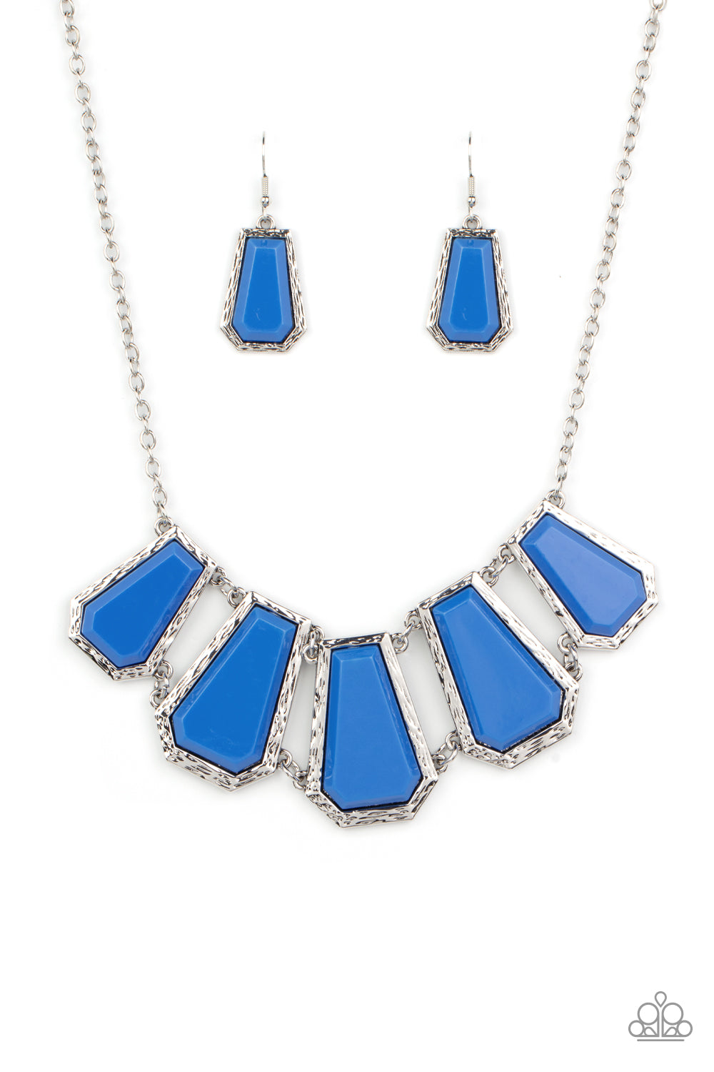 Stellar Heiress - blue - Paparazzi necklace