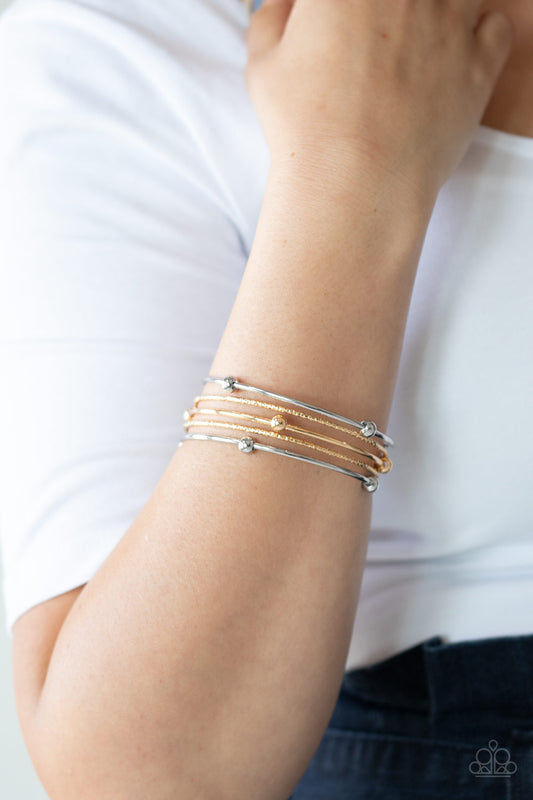 Stellar Orbit - multi - Paparazzi bracelet