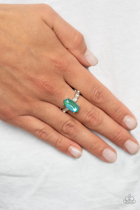 Stellar Sensation - green - Paparazzi ring