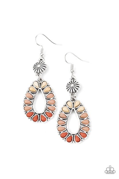 Stone Orchard - multi - Paparazzi earrings