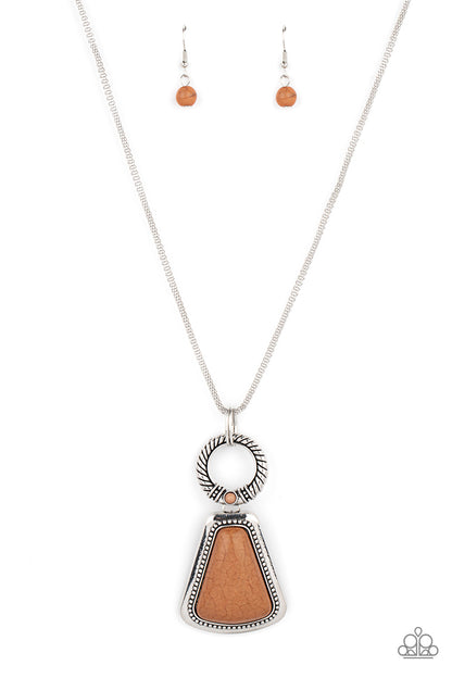 Stone Prairies - brown - Paparazzi necklace