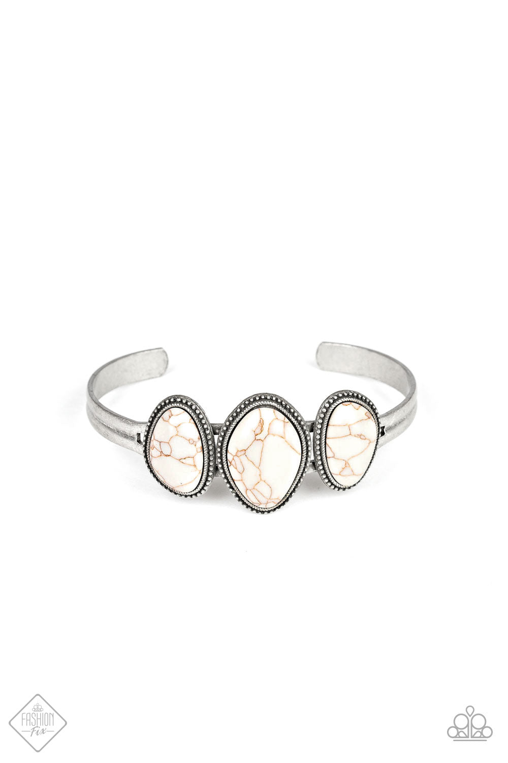 Stone Shrine - white - Paparazzi bracelet