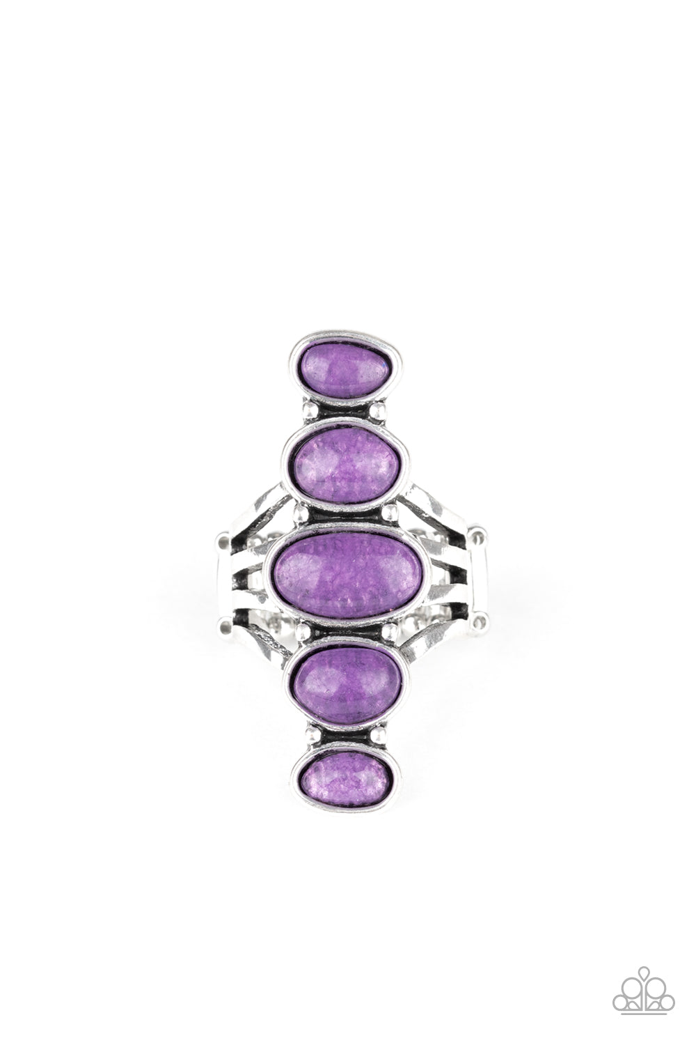 Stone Sublime - purple - Paparazzi ring