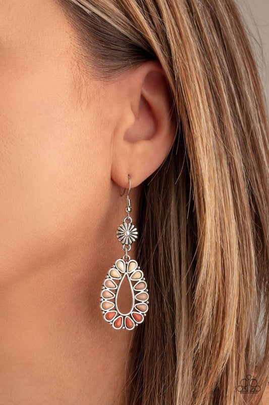 Stone Orchard-multi-Paparazzi earrings