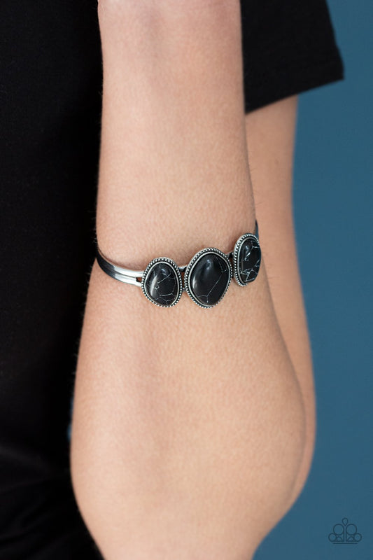 Stone Shrine-black-Paparazzi bracelet