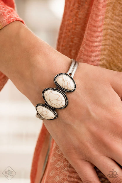 Stone Shrine-white-Paparazzi bracelet