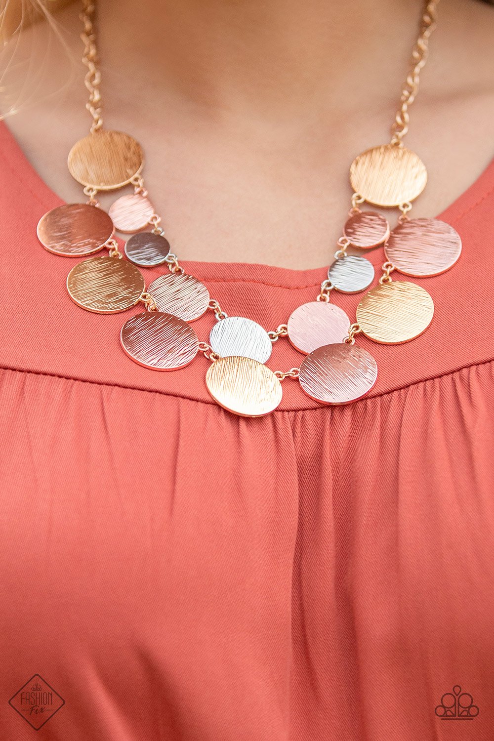 Stop and Reflect-multi-Paparazzi necklace