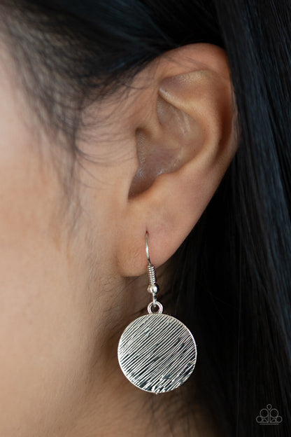 Stop and Reflect - silver - Paparazzi necklace