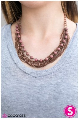 Stranded - Copper - Paparazzi necklace