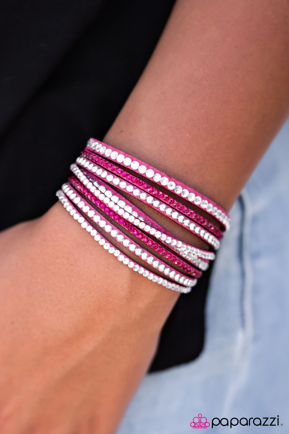 Strong Is The New Beautiful - Pink - Paparazzi bracelet